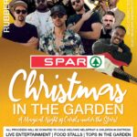 spar xmas in the garden
