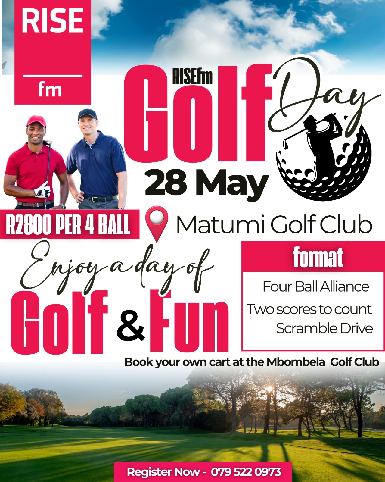 golf day flyer